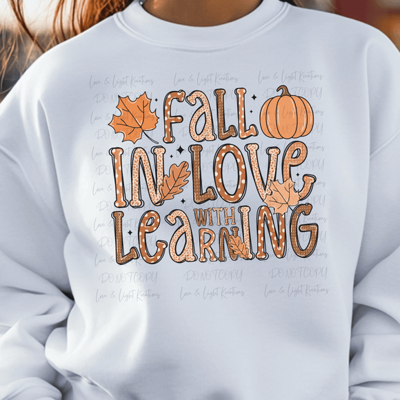 Fall in Love with Learning Doodle