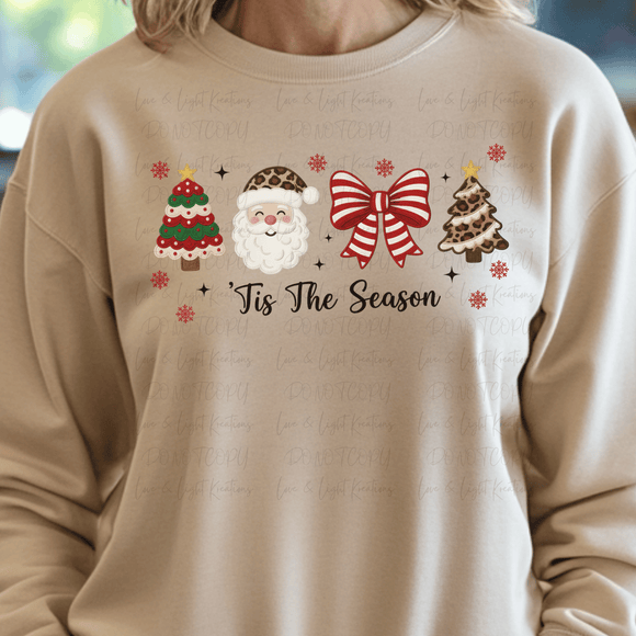 Faux Embroidery Tis' the Season