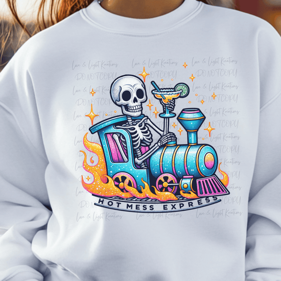 Faux Glitter Hot Mess Express