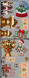 Faux Yarn Christmas Pre Made Gang Sheet