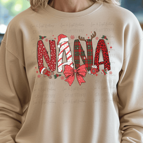 Festive Christmas Nana