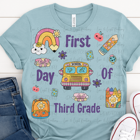 First Day of Third Grade