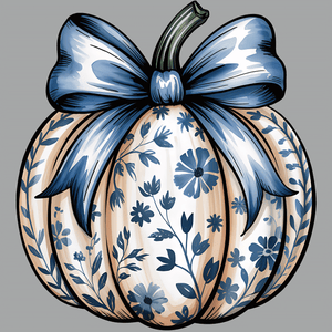 Floral Coquette Pumpkin