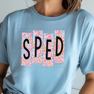 Floral Sped Tiles