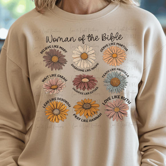 Floral Woman of the Bible