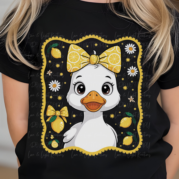 Frame Goose with Bow