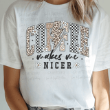 Fun Prints Coffee Makes me Nicer