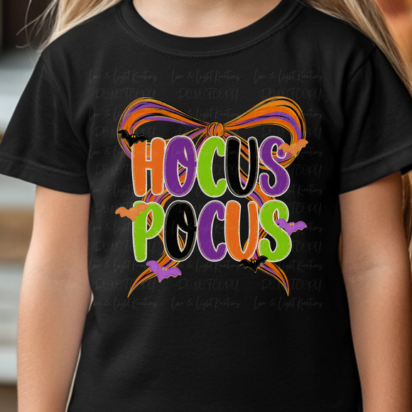 Glitter Doodle Hocus Pocus Bow