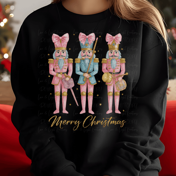 Glitter Nutcrackers