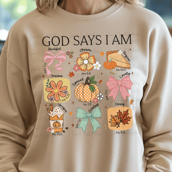 God Says I Am - Fall