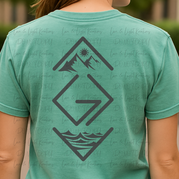God is Greater than the Highs and Lows Spine