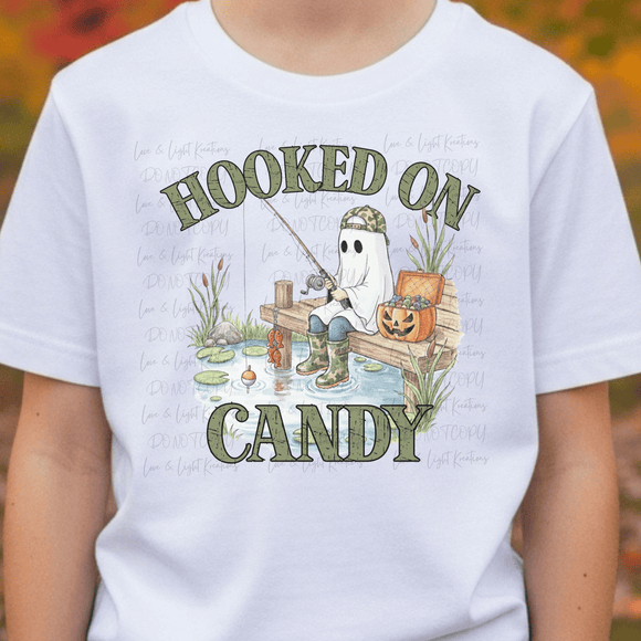 Green Hooked on Candy Fishing