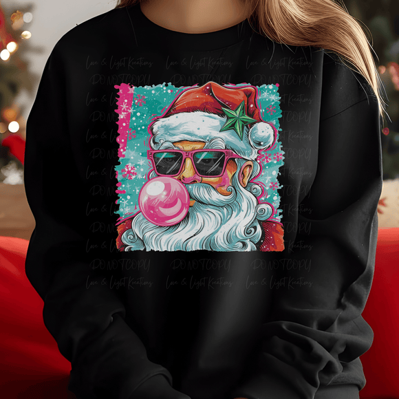 Grunge Doodle Santa