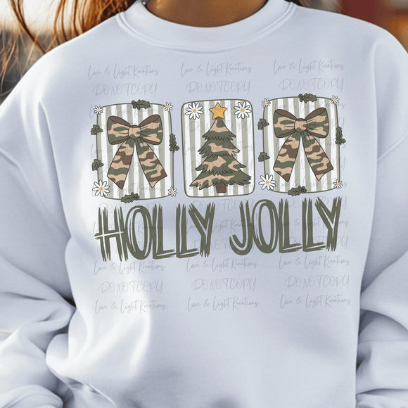 Holly Jolly Camo Stamps