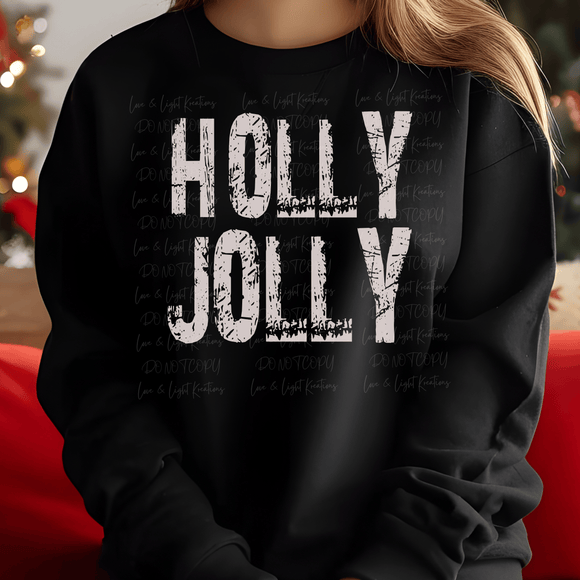 Holly Jolly Distressed