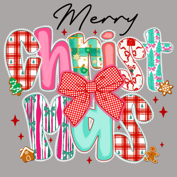 Lace Merry Christmas
