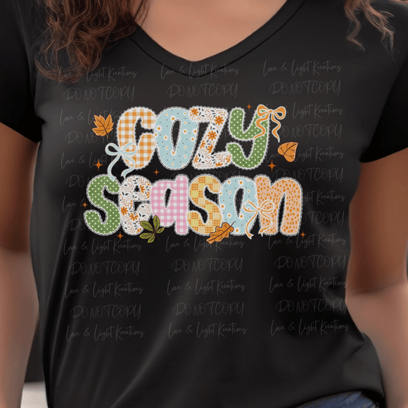 Lace Outlined Cozy Season