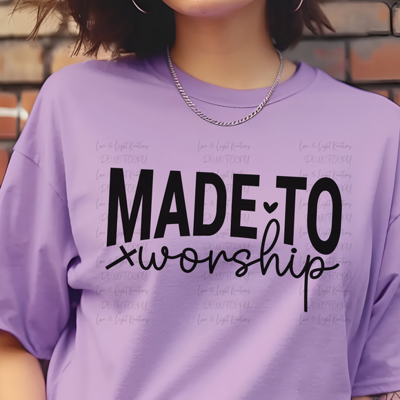 Made to Worship Black