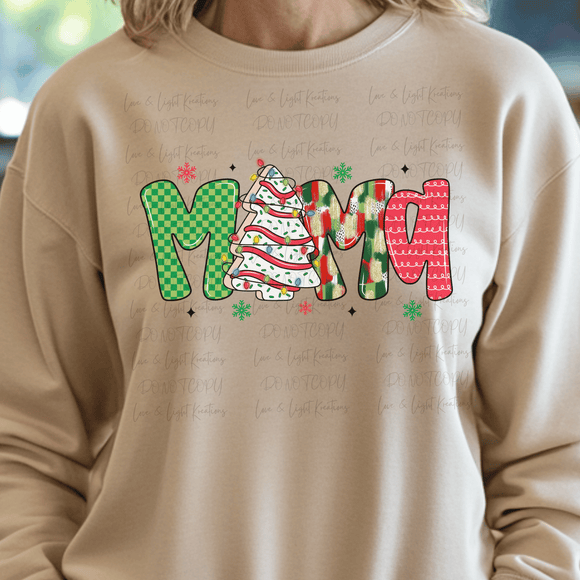 Mama Christmas Tree Snack