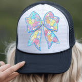 Marshmallow Bunnies on Coquette Bow