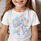 Marshmallow Bunnies on Coquette Bow