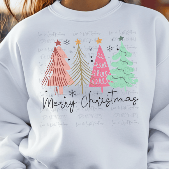 Merry Christmas with Line Trees