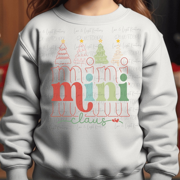 Mini Claus Christmas Doodle