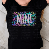 Neon Leopard Print Mini