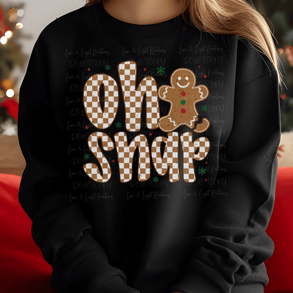 Oh Snap Gingerbread Man