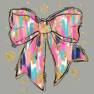 Paintstroke Coquette Bow