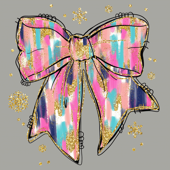 Paintstroke Coquette Bow