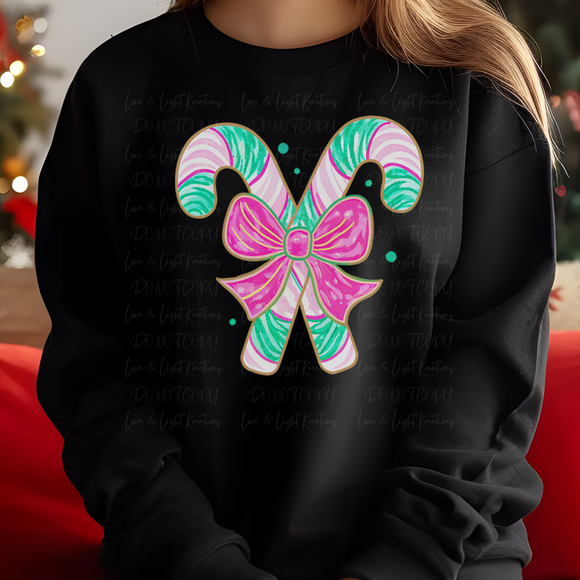 Pastel Candy Canes