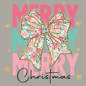 Pink Merry Christmas