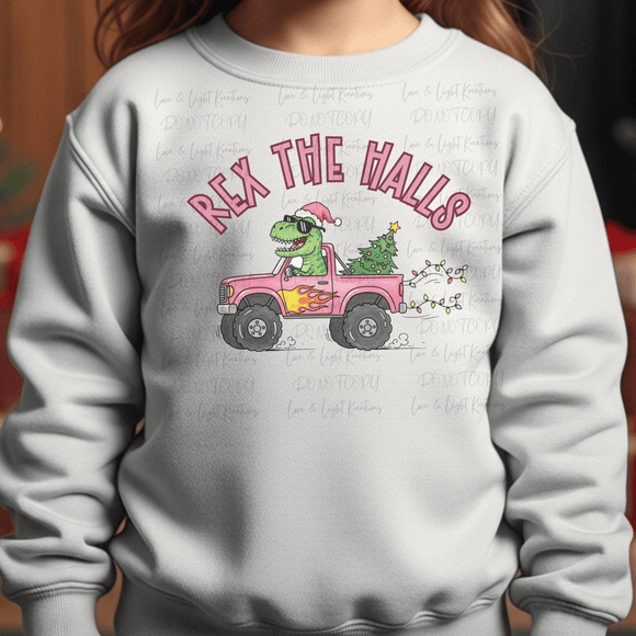 Pink Rex the Halls