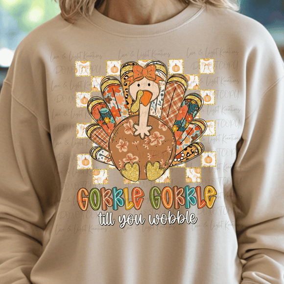 Preppy Gobble Gobble Til' You Wobble