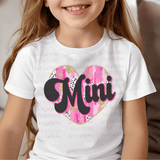 Preppy Heart Paintstroke Heart Mini