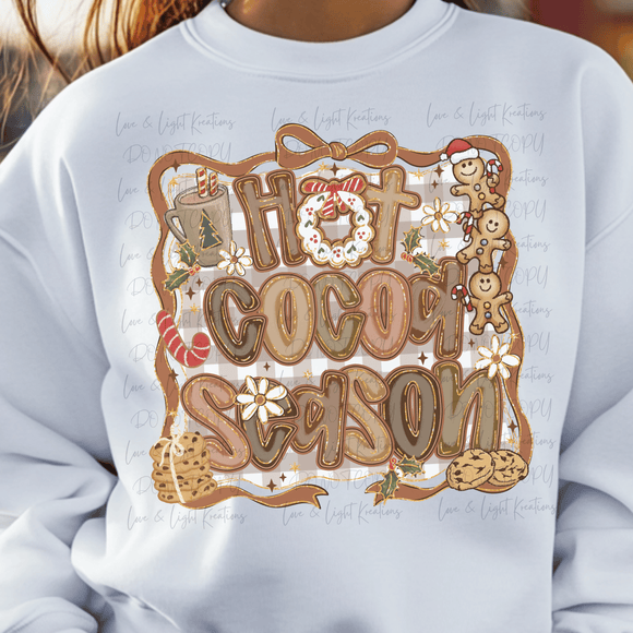 Preppy Hot Cocoa Season Stamp