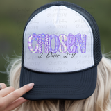 Preppy Purple Patchwork Chosen
