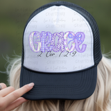 Preppy Purple Patchwork Grace