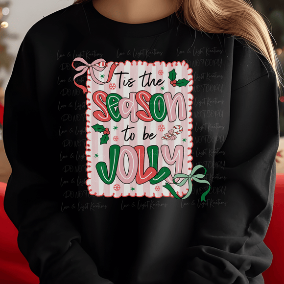 Preppy Tis the Season Stamp