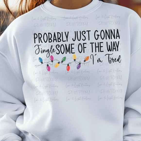 Probably Jingle Some of the Way - Black