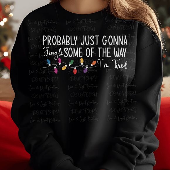 Probably Jingle Some of the Way - White