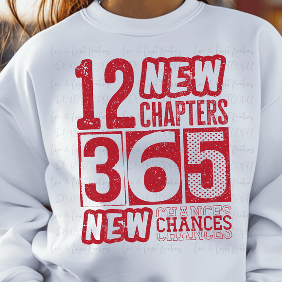 Red 12 New Chapters, 365 New Chances