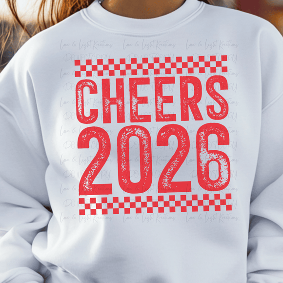 Red Retro Cheers 2026