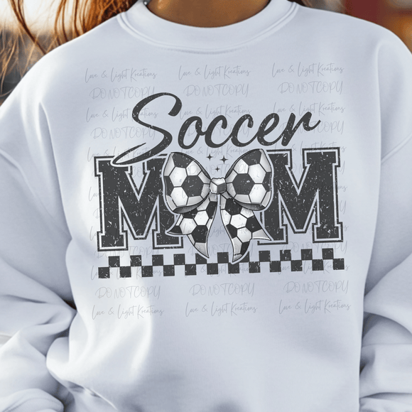 Retros Soccer Mom Coquette Bow