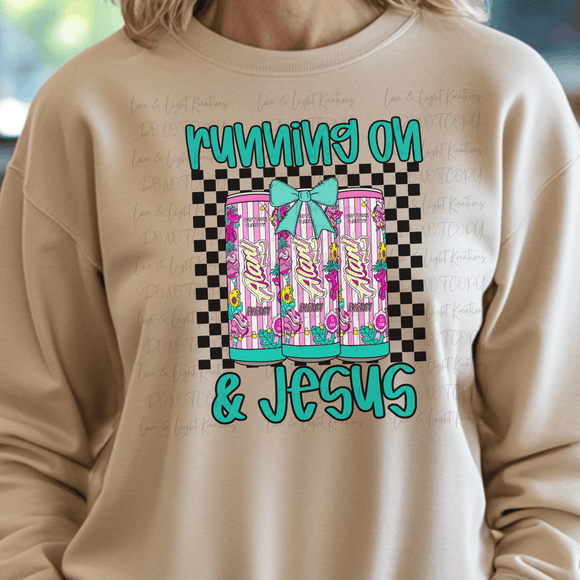 Running On Alani and Jesus