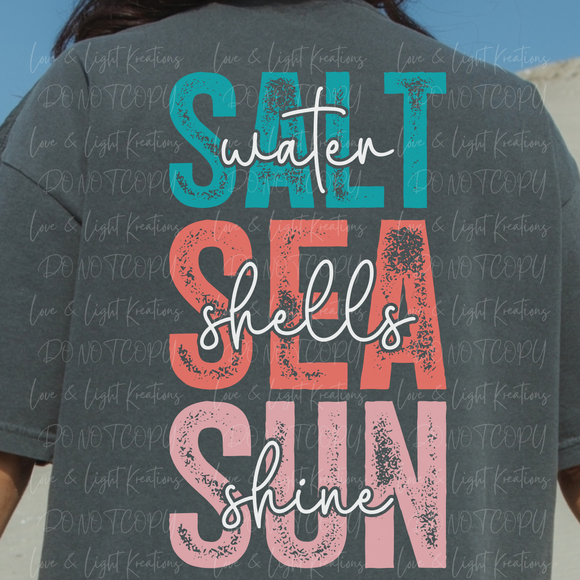 Salt Water Sea Shells Sun Shine