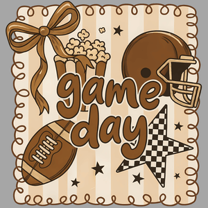 Striped Football Game Day