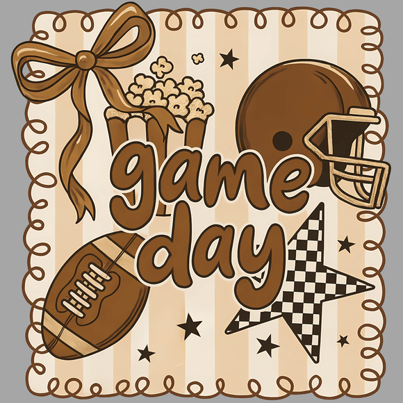 Striped Football Game Day