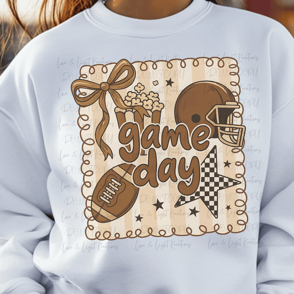 Striped Football Game Day